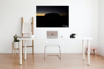 Uluru im Zwielicht